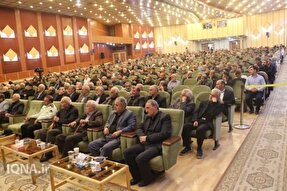 فیلم | برگزاری اجلاسیه «شهدای مداحان» در اردبیل