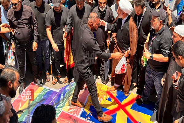 تظاهرات مردم لبنان و عراق در محکومیت قرآن‌سوزی مجدد / کارکنان سفارت سوئد از عراق خارج شدند