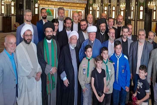 حضور گرم هیاتی از رهبران مسلمان و مسیحی روسیه در سفارت ایران و البقاع لبنان/آماده