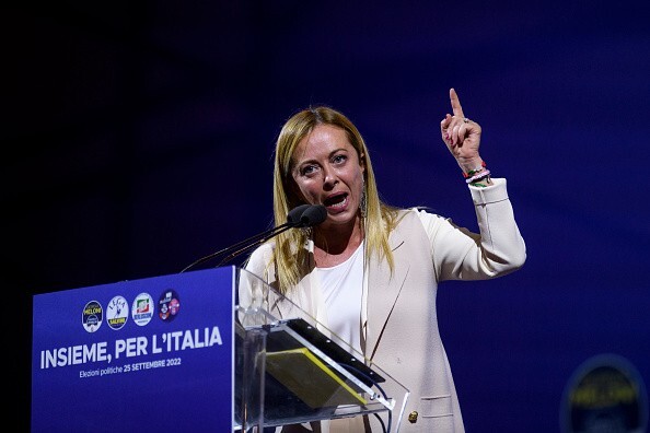 جورجیا ملونی، نخست‌وزیر ایتالیا