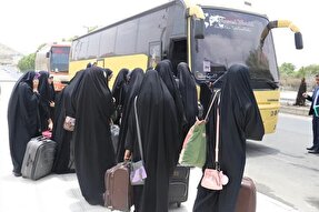 اعزام نخستین گروه از دانش آموزان تحت حمایت کمیته امداد هرمزگان به مشهد مقدس