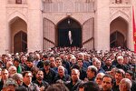 آیین عزاداری ۱۳ محرم در مسجد ملااسماعیل یزد‎