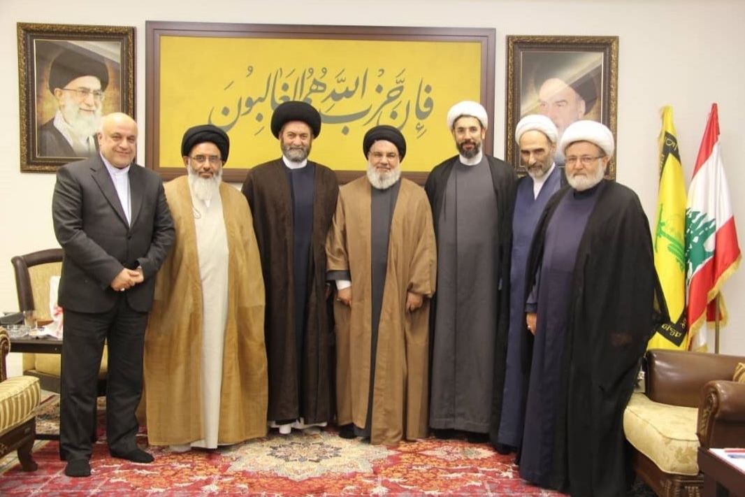 هیئتی از علمای ایرانی با نصرالله دیدار کردند