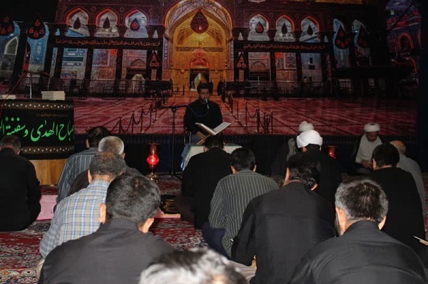 محفل انس با قرآن در زینبیه روستای جهان‌آباد نهاوند