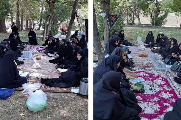 کلاس مهدقرآن خوی در پارک