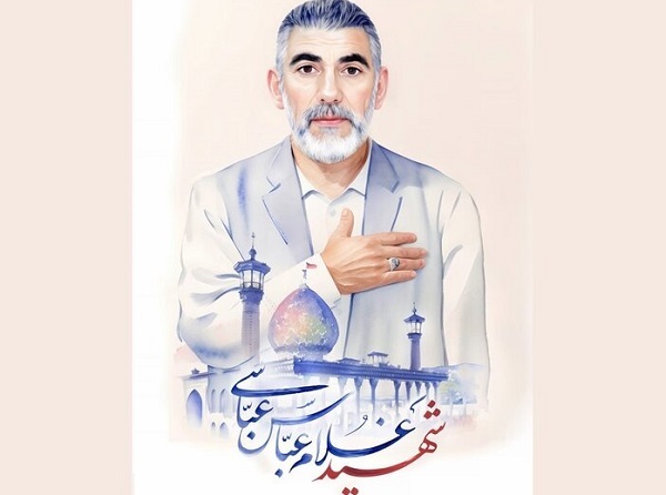 رونمایی دیوارنگاره میدان ولی‌عصر(عج) تهران با یاد شهید حرم شاهچراغ