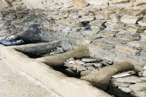 کشف 4 نمازخانه تاریخی در زیر مسجد جامع نوری موصل