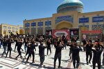 فیلم | عزاداری هیئات زنجیرزنی در زیارتگاه شهید مدرس