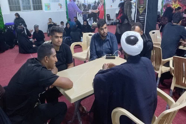 «موکب لعشاق الحسین آفریقا» در مسیرنجف به کربلا راه اندازی شد