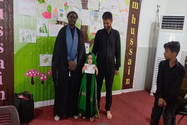 اسماعیل باقر، طلبه کنگویی مقیم ایران و مدیر موکب لعشاق الحسین آفریقا