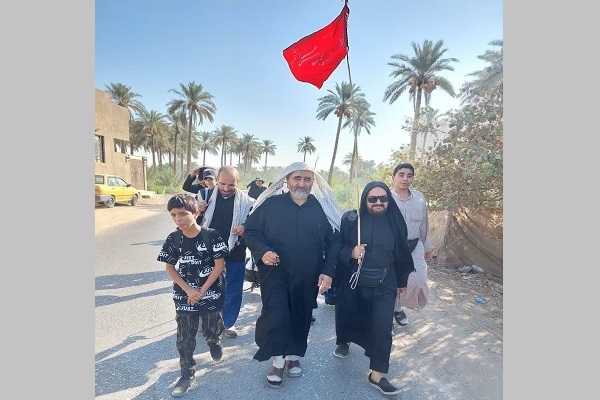 حضور کاروان اربعینی مجتمع آموزش، عالی قرآن و حدیث در کربلا