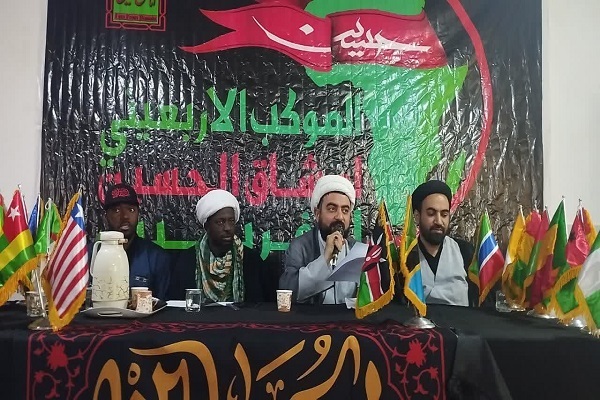 حضور کاروان اربعینی مجتمع آموزش، عالی قرآن و حدیث در کربلا