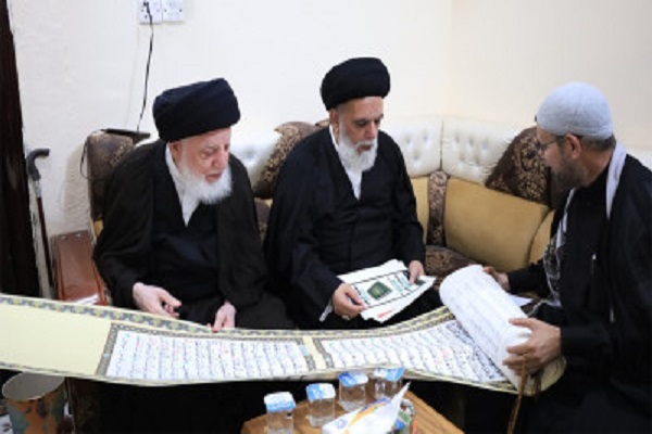 نگارش طولانی‌ترین قرآن توسط عتبه حسینی + عکس