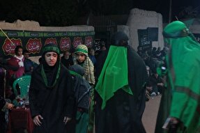 عکس | مجلس تعزیه خانگی در جوپار