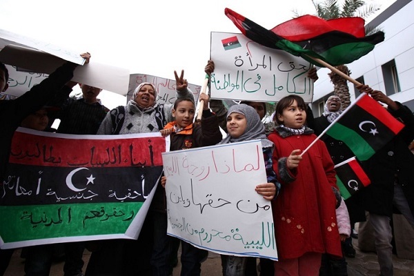 هاجر شریف و فعالیت برای صلح در لیبی