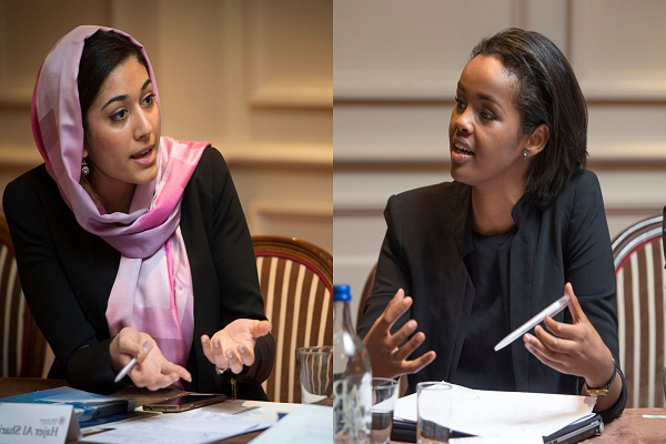 هاجر شریف و فعالیت برای صلح در لیبی