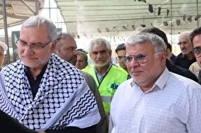 بازدید وزیر بهداشت از خدمات بهداشتی و درمانی مرز مهران