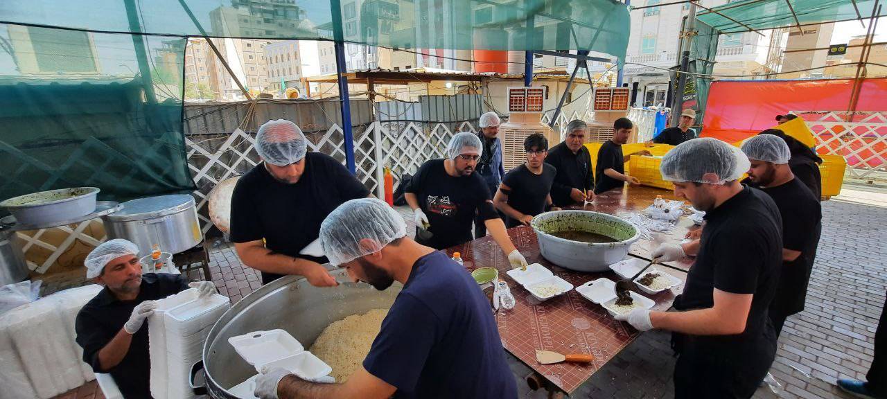 خدمت رسانی موکب استانداری تهران در نجف اشرف