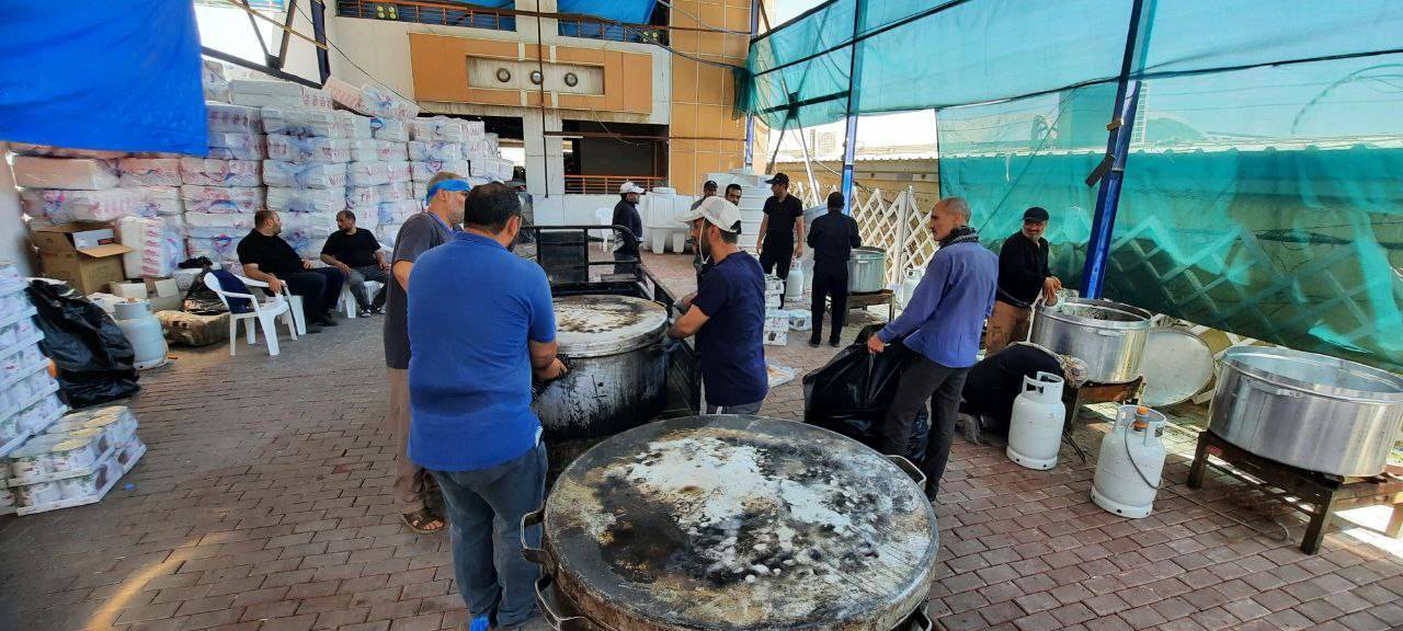 خدمت رسانی موکب استانداری تهران در نجف اشرف