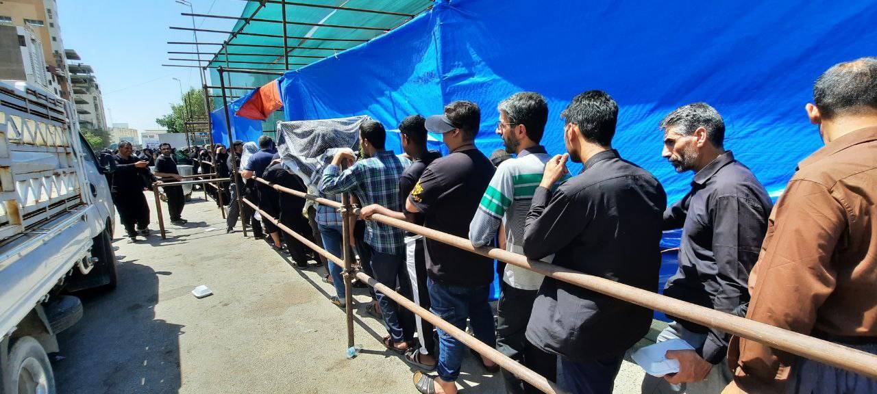 خدمت رسانی موکب استانداری تهران در نجف اشرف