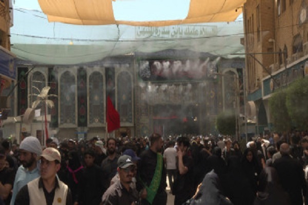 برنامه عتبه حسینی برای مقابله با گرما در ایام زیارت اربعین + عکس