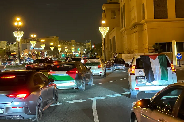 راهپیمایی مردم جهان در همبستگی با ملت فلسطین/اماده