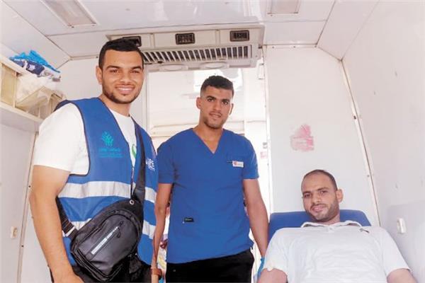 اجرای گسترده پویش اهدای خون در مساجد مصر/آماده