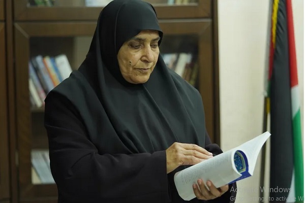 شهیده الشنطی از شراکت در تاسیس حماس تا مسئول دارالقرآن و وزیر امور زنان غزه/اماده