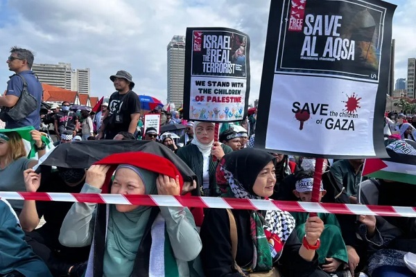 ادامه حمایت مردم کشورهای جهان از فلسطین