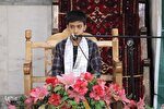 کرسی تلاوت قرآن کریم دانش آموزی ملایر در نماز جمعه به مناسبت 13 آبان