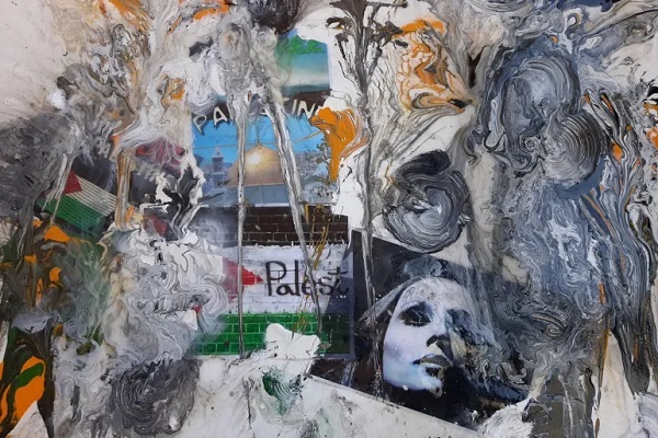 برپایی نمایشگاه مجازی هنرمندانی از کشورهای مختلف درباره مصائب مردم غزه+عکس