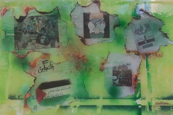 برپایی نمایشگاه مجازی هنرمندانی از کشورهای مختلف درباره مصائب مردم غزه+عکس