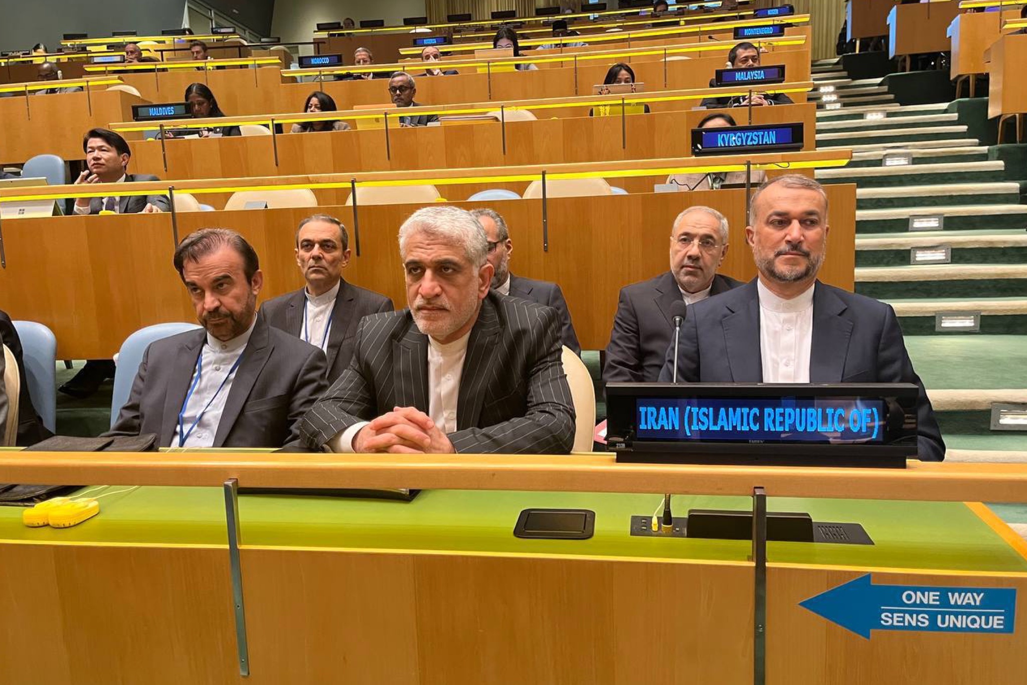 سخنرانی حسین امیرعبداللهیان در سازمان ملل