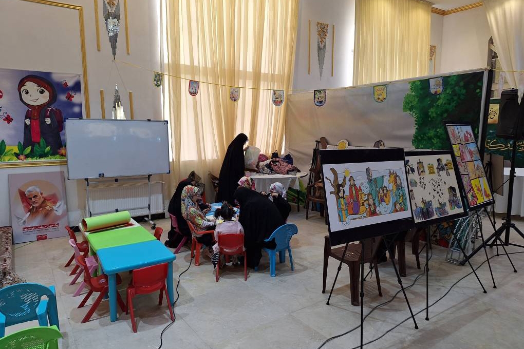 نمایشگاه قرآن خراسان شمالی در حاشیه مسابقات قرآن + عکس