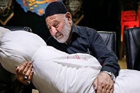 پدر شهید جهادگر اباصلت داودی آسمانی شد