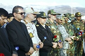 عکس | برگزاری مراسم استقبال از پیکر شهدا در سنندج