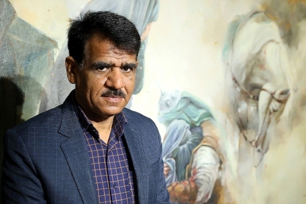 علی بحرینی یک نقاش