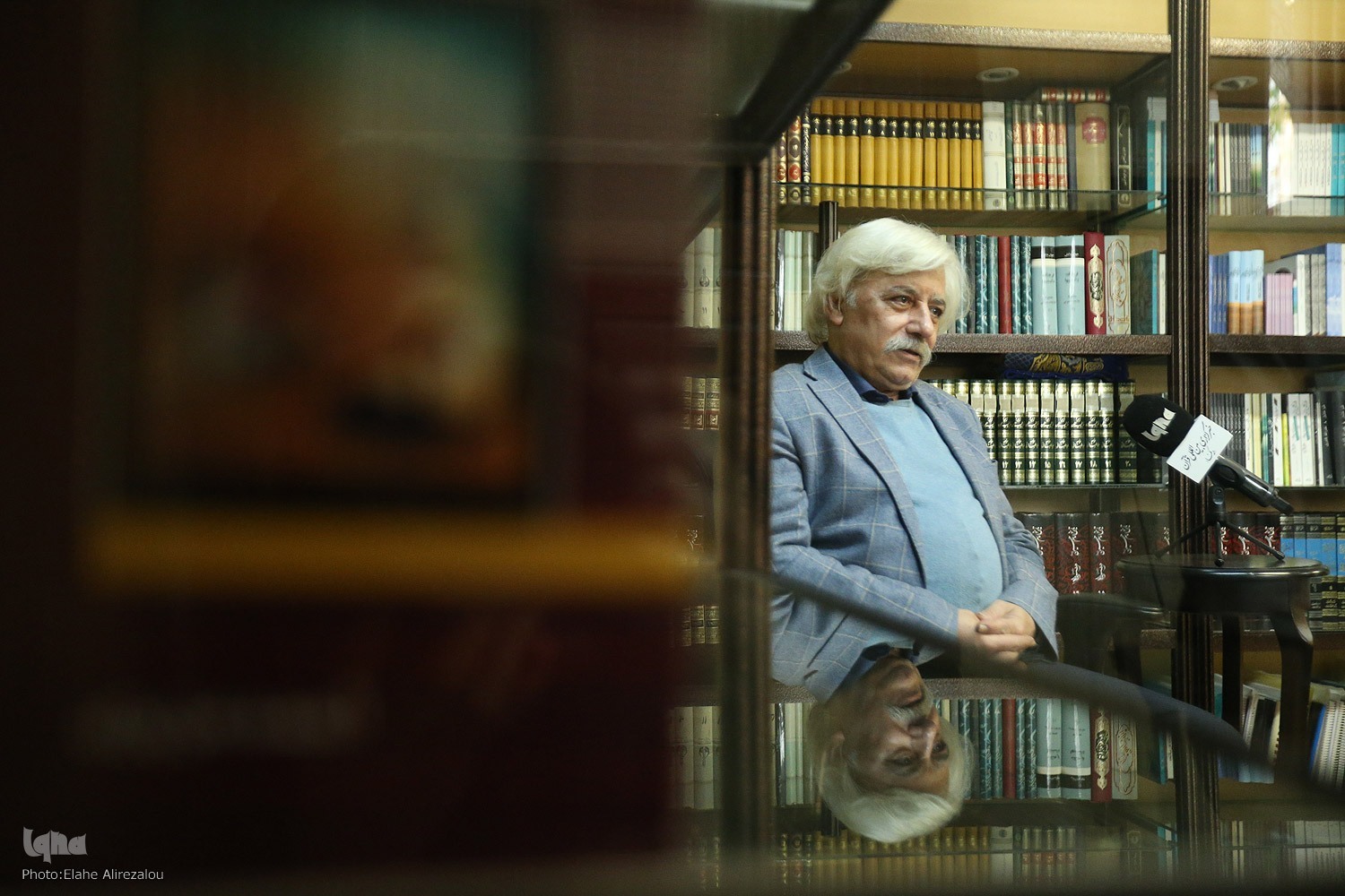 همه آثارم تحت برکت و شعاع وجود «کشتی پهلو گرفته» خلق شد + فیلم