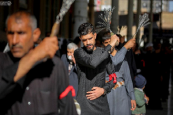 برگزاری مراسم سالروز شهادت حضرت فاطمه زهرا (س) در کربلا + تصاویر