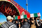 تشییع ۶ شهید گمنام دوران دفاع مقدس در البرز