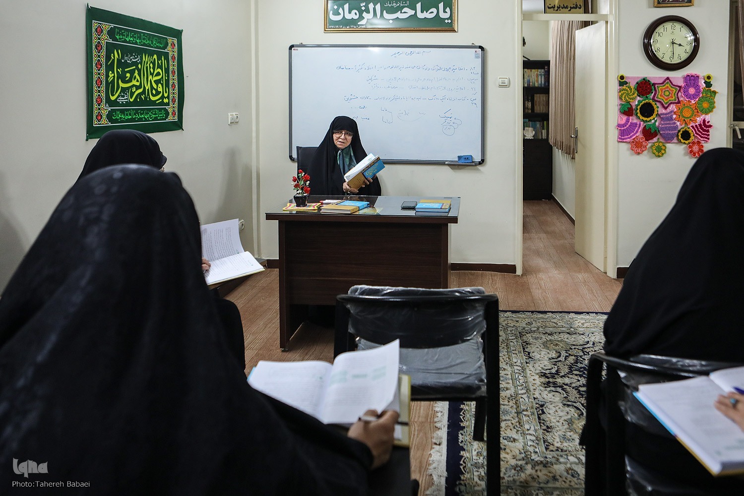 شیفته تعلیم و تعلم قرآن