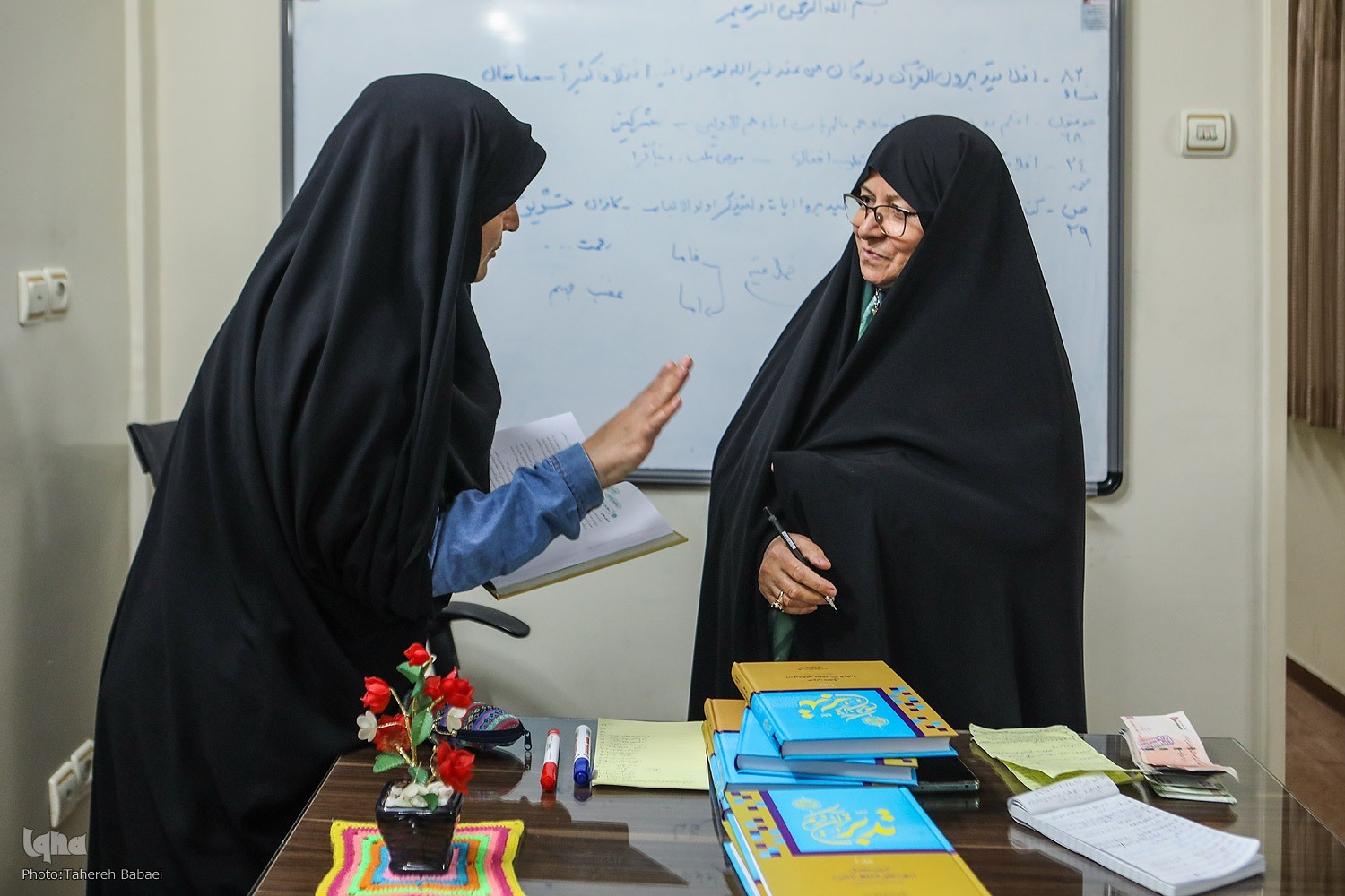 شیفته تعلیم و تعلم قرآن