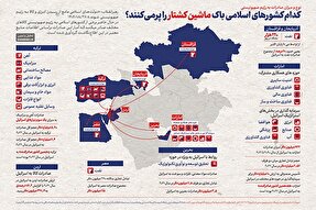 اطلاع‌نگاشت | کدام کشورهای اسلامی باک ماشین کشتار را پر می‌کنند؟