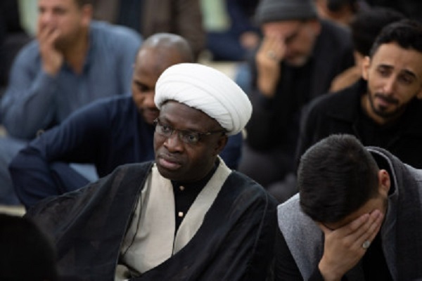 برگزاری مراسم عزاداری حضرت فاطمه (س) توسط آستان مقدس حسینی + عکس