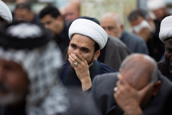 برگزاری مراسم عزاداری حضرت فاطمه (س) توسط آستان مقدس حسینی + عکس