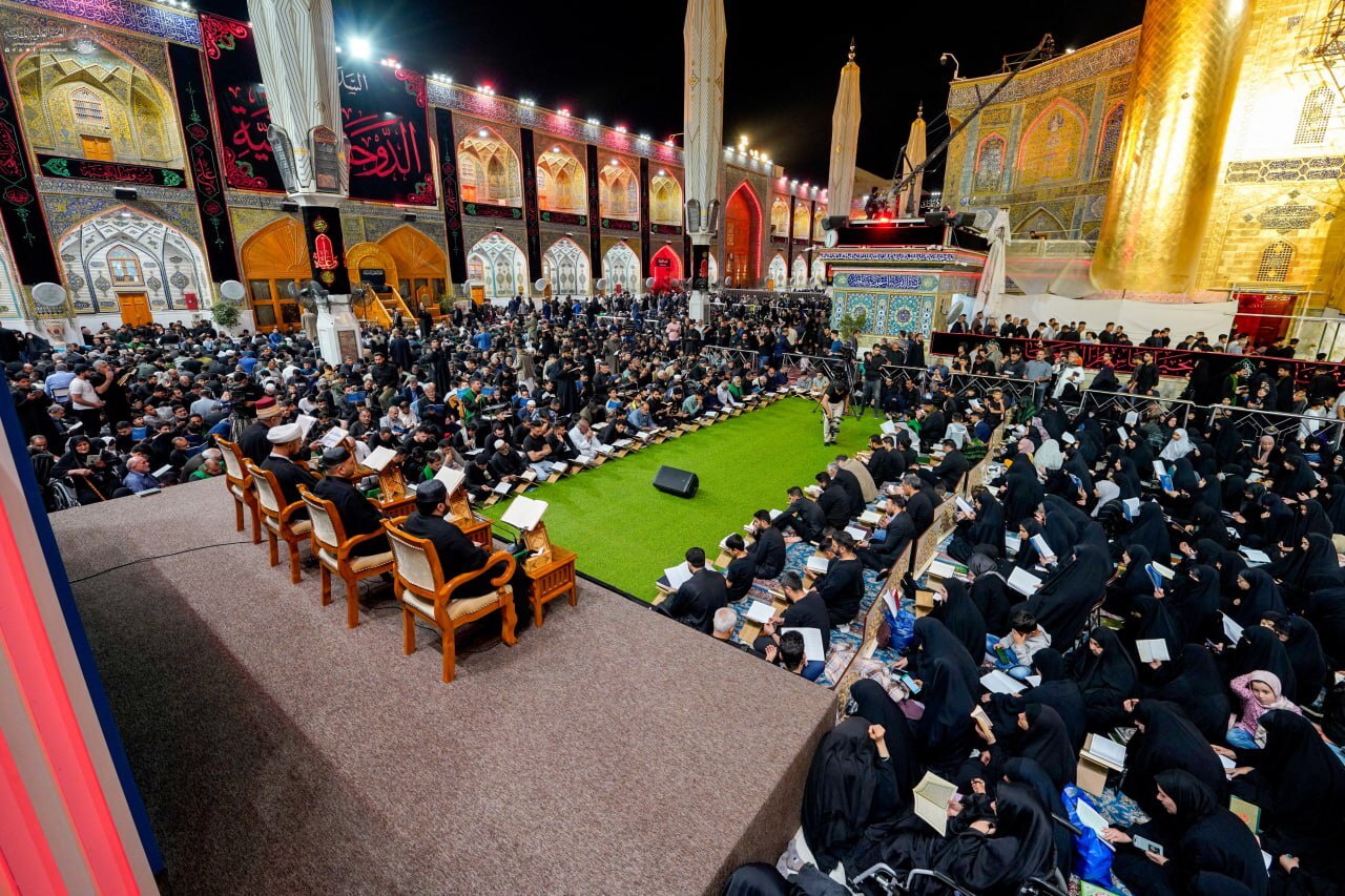 حال و هوای زائران حرم امام علی(ع) در شب نوزدهم ماه رمضان + عکس و فیلم