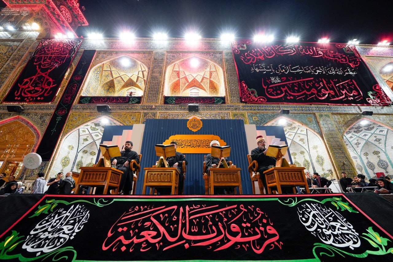 حال و هوای زائران حرم امام علی(ع) در شب نوزدهم ماه رمضان + عکس و فیلم