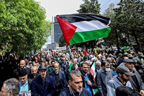 حضور پرشور مردم قزوین در راهپیمایی روز قدس