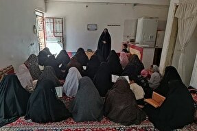 برگزاری جلسات تبیینی وتقسیری در روستای اهل سنت بهمن آباد زیرکوه