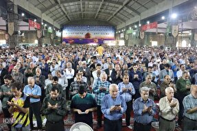 عکس | اقامه نماز عید فطر در اهواز